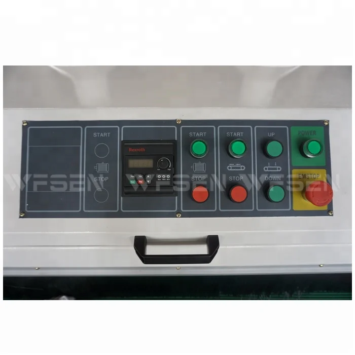 Heavy duty 400mm blue brush drum sander sanding polishing machine with ce