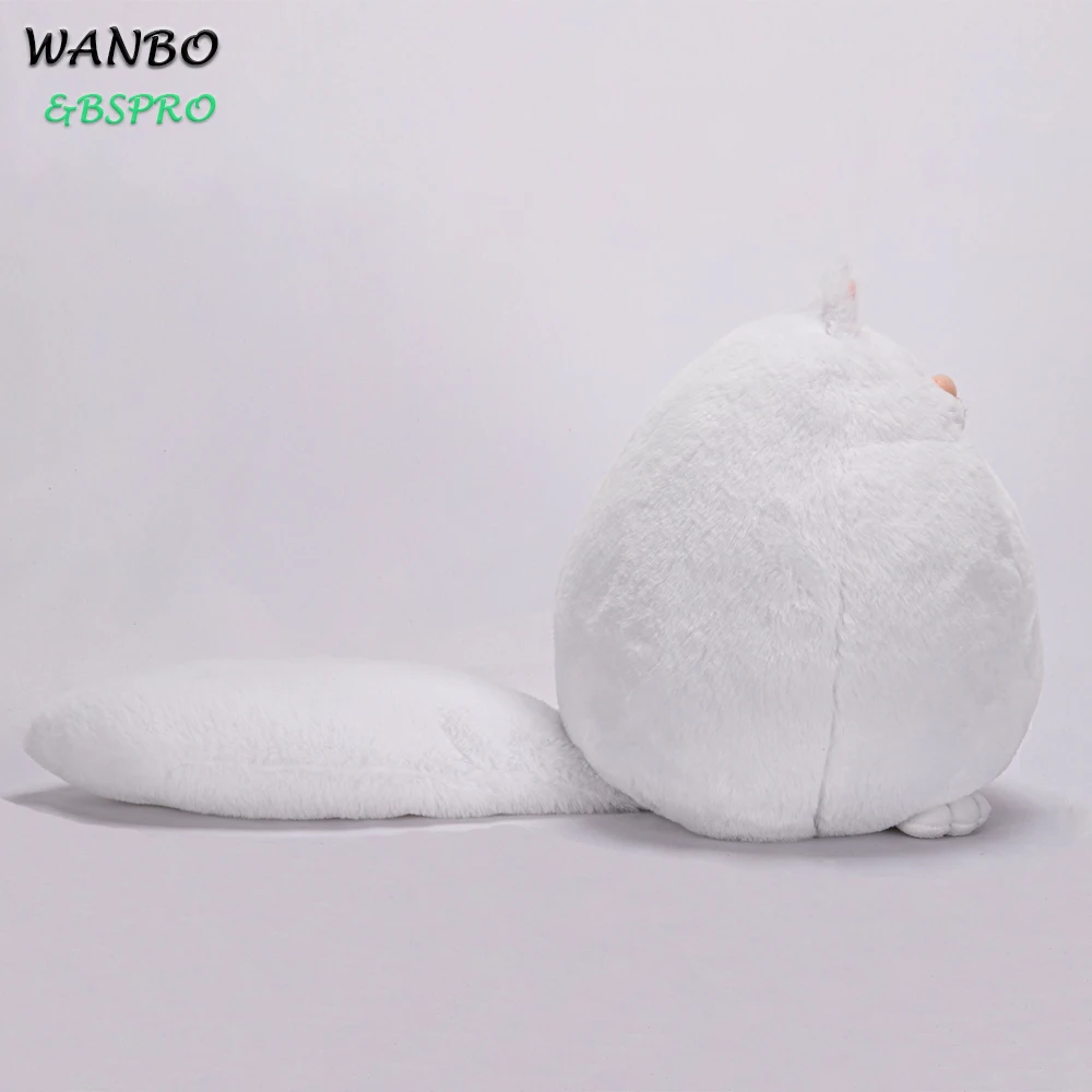 BSpro#RTS01 hot sale  burst long tail fat chubby cute persian cat animal plush toy birthday gift for kids