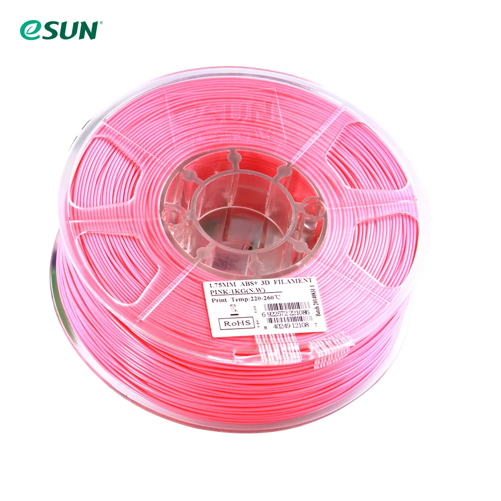 eSUN ABS+ 1.75mm /2.85mm 3d filament for 3D printer ABS Plus 3d filament 1.75