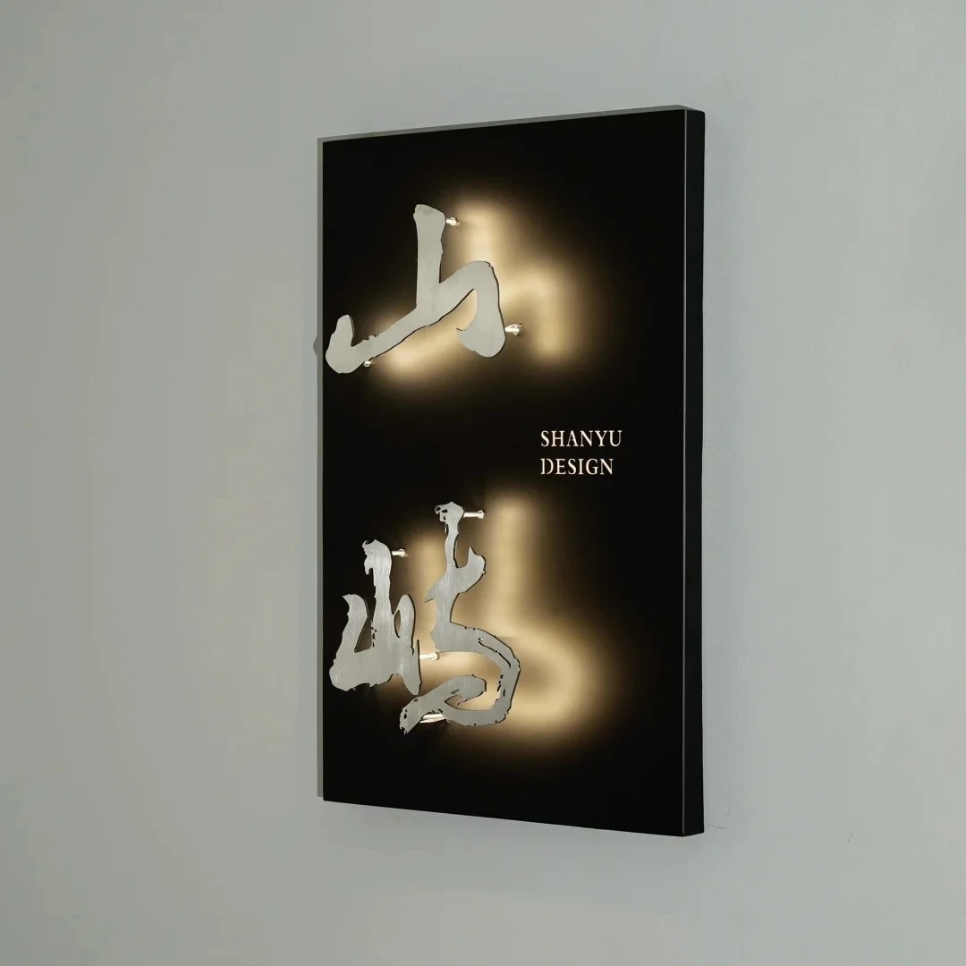 Custom Shop LED Acrylic Flexible Neon Angel Sign Luminous Letters Illuminated LED Neon Sign for Office Decor