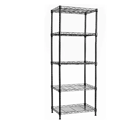 5 Layer Kitchen Cart Trolley Storage Rack Wire Mesh Shelving Shelf