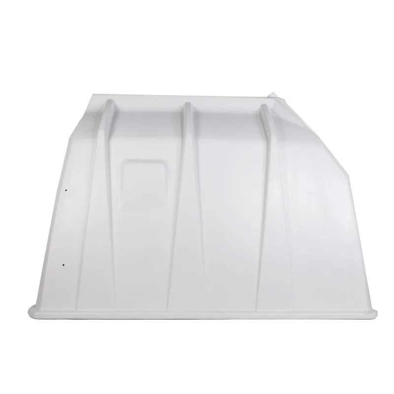 Basic White Animal Cages for Cattle Open Front Door Cow House with Rear Side Ventilation Farm Use New Condition PLC Components