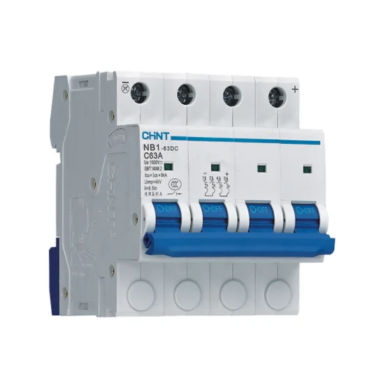 CHINT original DC Miniature Circuit Breaker NB1-63DC DC MCB 1-63A 1P 2P 4P