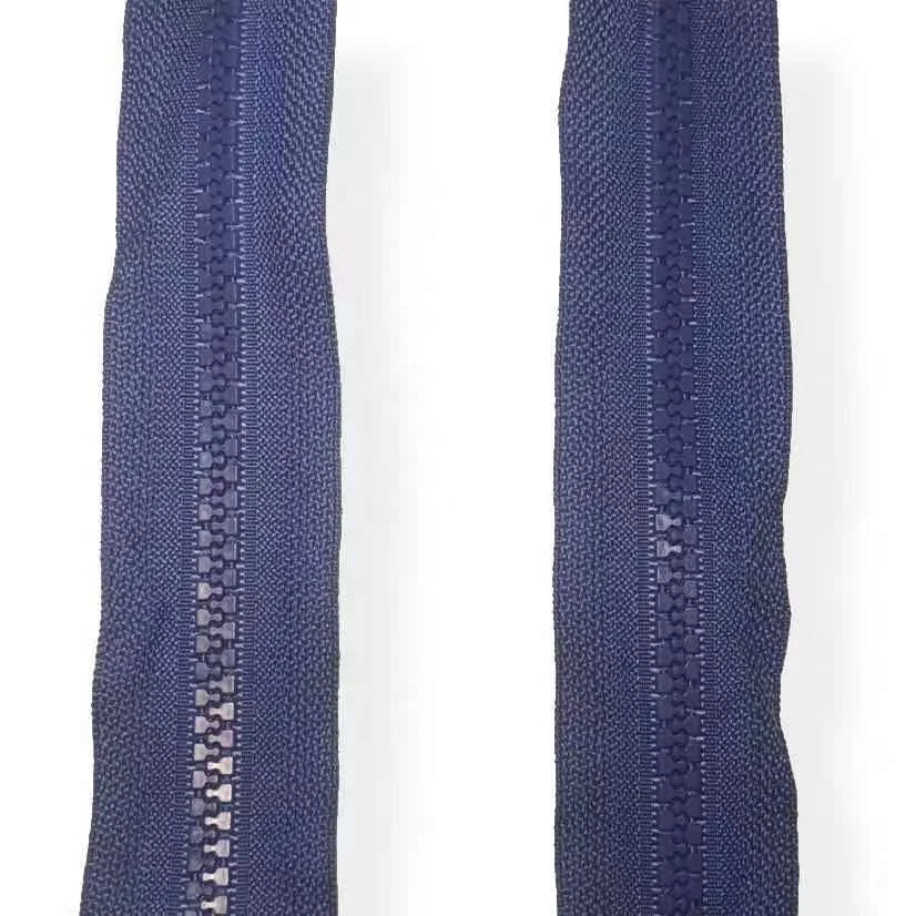 # 5 blue open plastic zipper backpack clothing