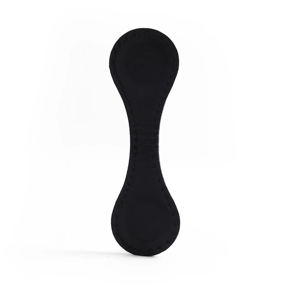 Promotion Gift Magnetic Leather Bookmark Vintage Leather Book Mark Custom Logo PU Bookmark