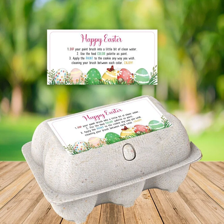 Wholesale Eggs Box Label Hot Style Self Adhesive Stickers With Top Selling 2024 New Customization