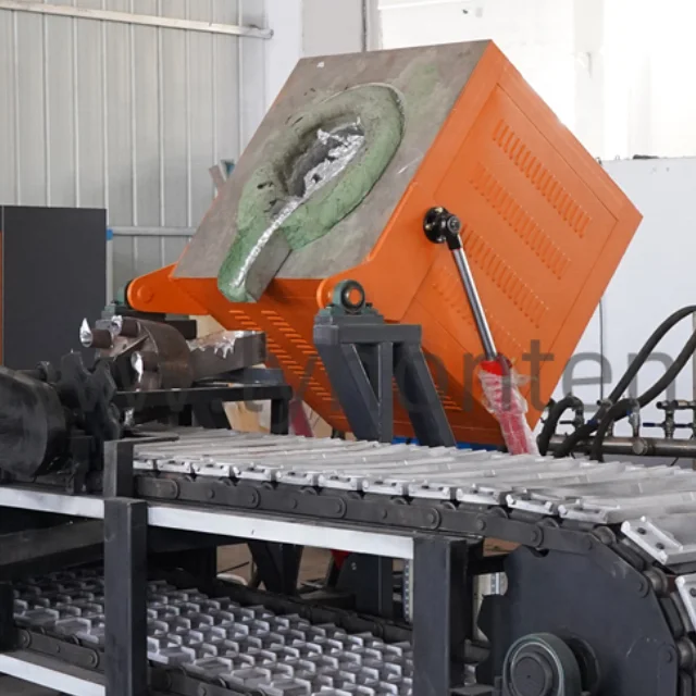 1т equipment for casting aluminum ingots