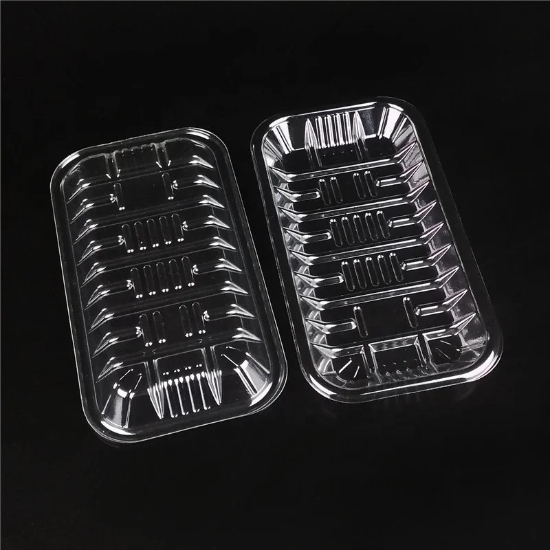 
Transparent Disposable Plastic Food Grade Supermarket Fruit Tray 