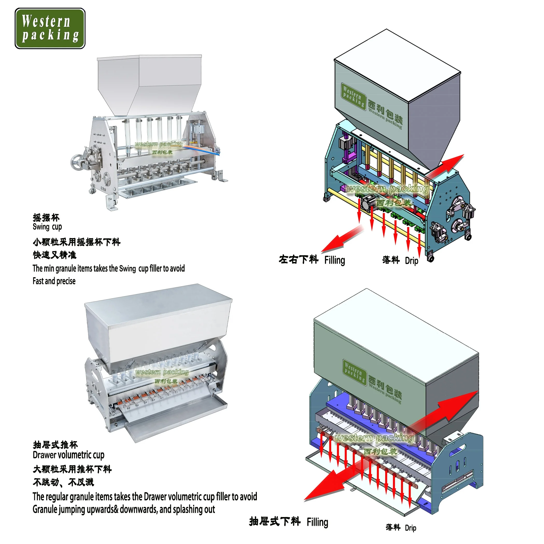 Automatic hotel salt granule sugar packaging machine in paper packaging