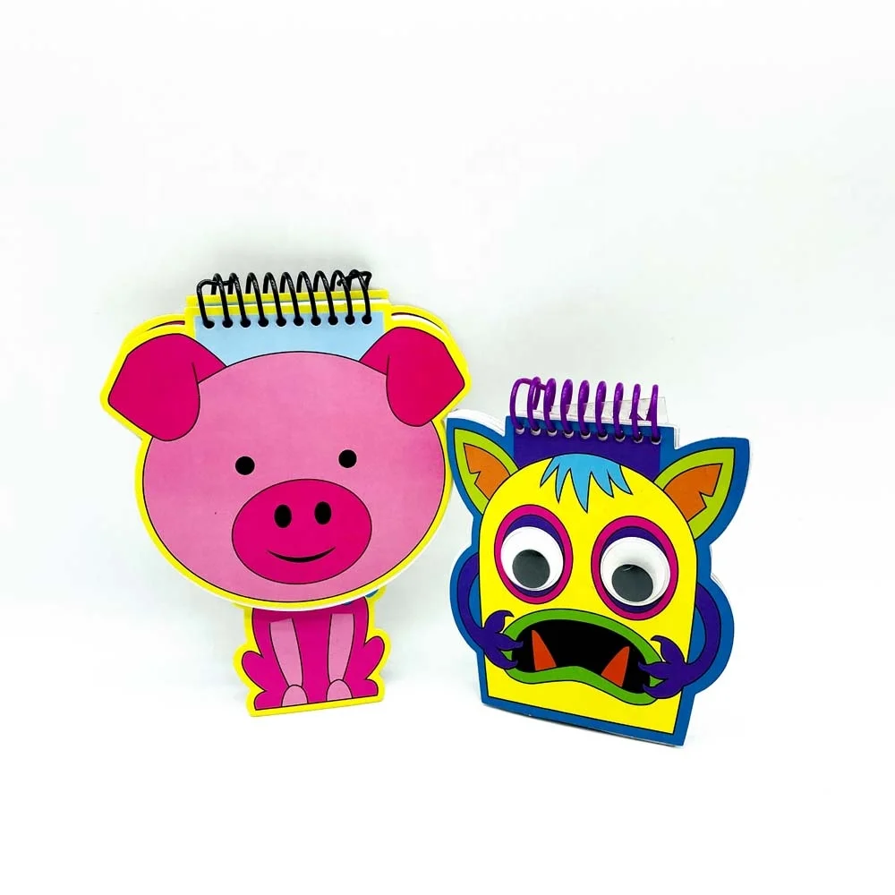 
Custom Colorful o coil school mini notebook notepad with spiral binding 