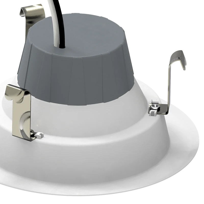 
Inset Spotlights White 120V 4 Inch LED Pot Light Ceiling Downlight Retrofit Kits 