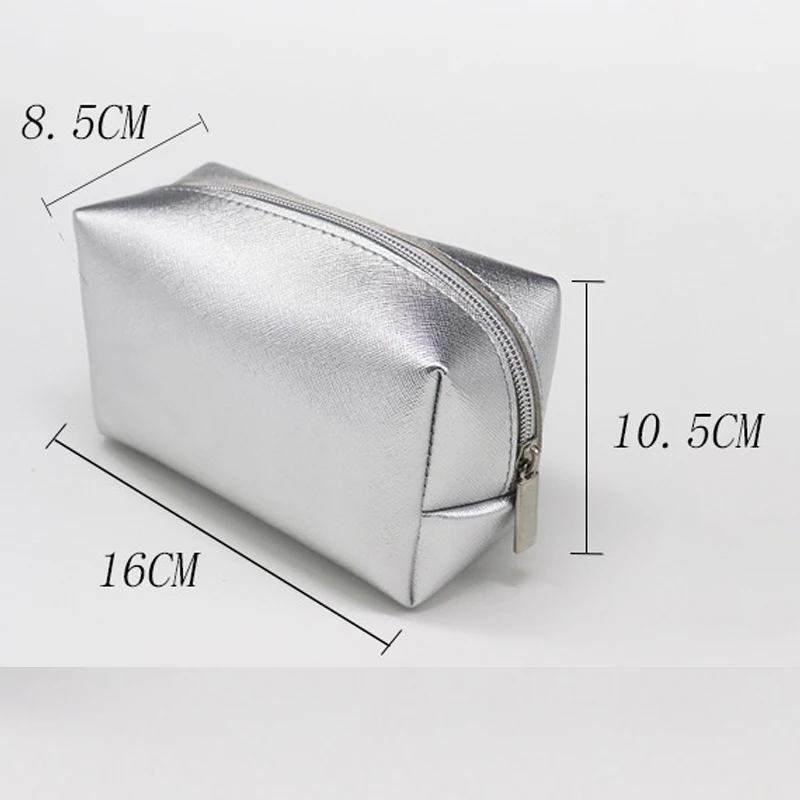2024 Foreign Trade Hot Sales Pu Small Hand Hold Makeup Bag Portable Female Travel Toiletry Bag Cosmetics Storage Bag Wholesale