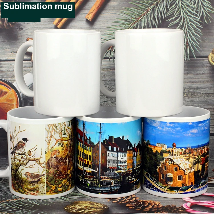 Высококачественная Белая Керамическая кофейная кружка taza