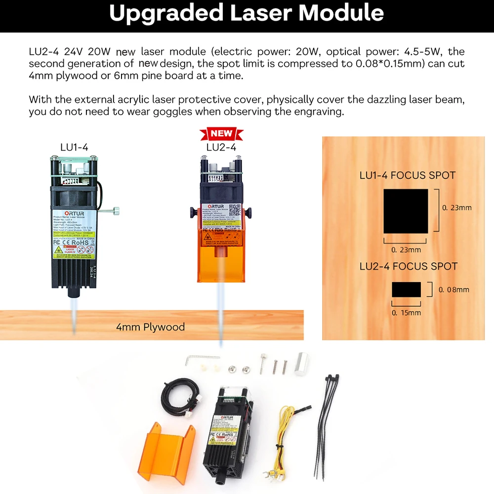 Ortur Laser Engraving Machine with Rotary Table Laser Engraver Desktop DIY Logo Laser Engraving Machine