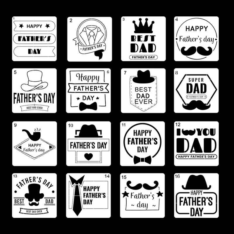 flower DIY Creative mandala Stencils Templates Reusable Plastic Craft Drawing Painting Template