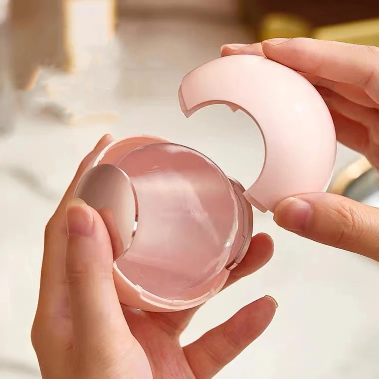 Household cleaning portable reusable  washable clothes fabric pet hair remover hair sticky gel lint roller ball