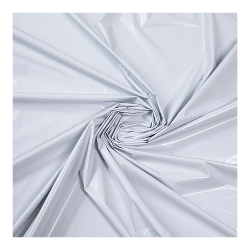 Белые простыни 0,048 мм, защита матраса, водонепроницаемая пленка из ТПУ для штор