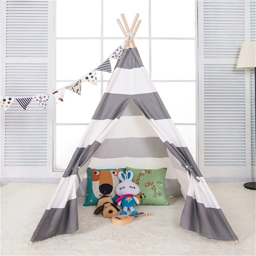 Custom Color Logo Wholesale Teepee Tent Kids Tent Teepee Tent For Kids