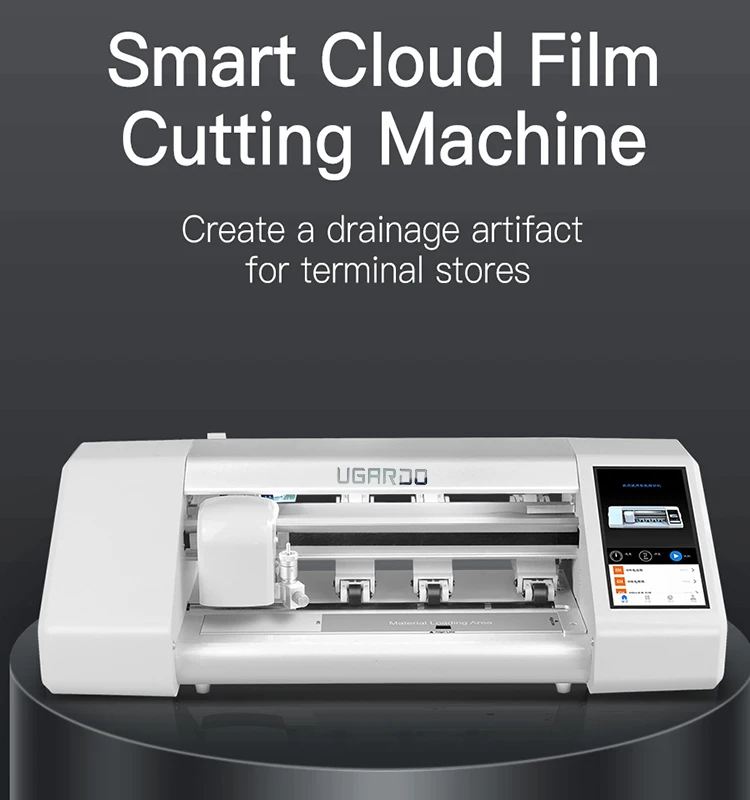 Unlimited codes Intelligent Mini Cutting Plotter Machine for Screen Protector UV Tpu Hydrogel Film Customize back Skin Sticker