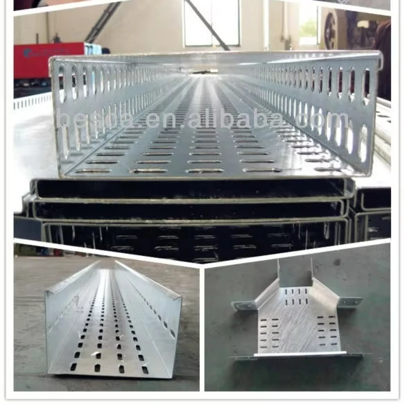BESCA Brand Hot Dip Galvanized Perforated Cable Tray Factory With Price