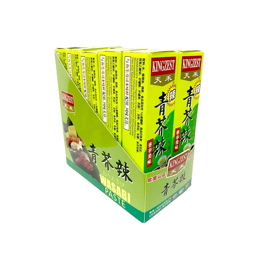 Wasabi Seafood Snacks Export Wasabi Horseradish Powder Wasabi Sachet
