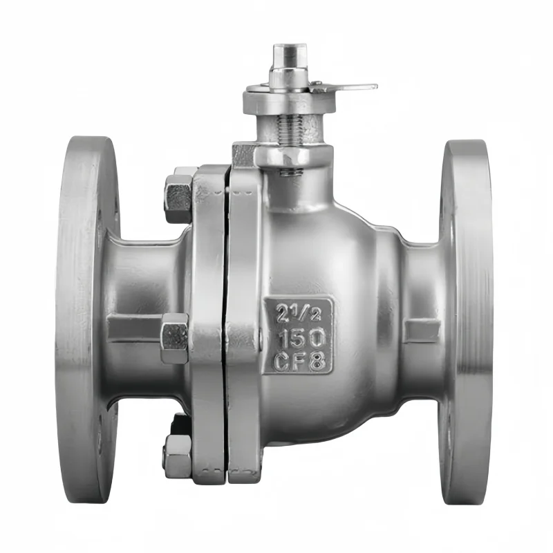3 Inch High Pressure Flange Ball Valve 304 Stainless Steel Material Corrosion Resistant Acid Alkali Resistant Ball Valve