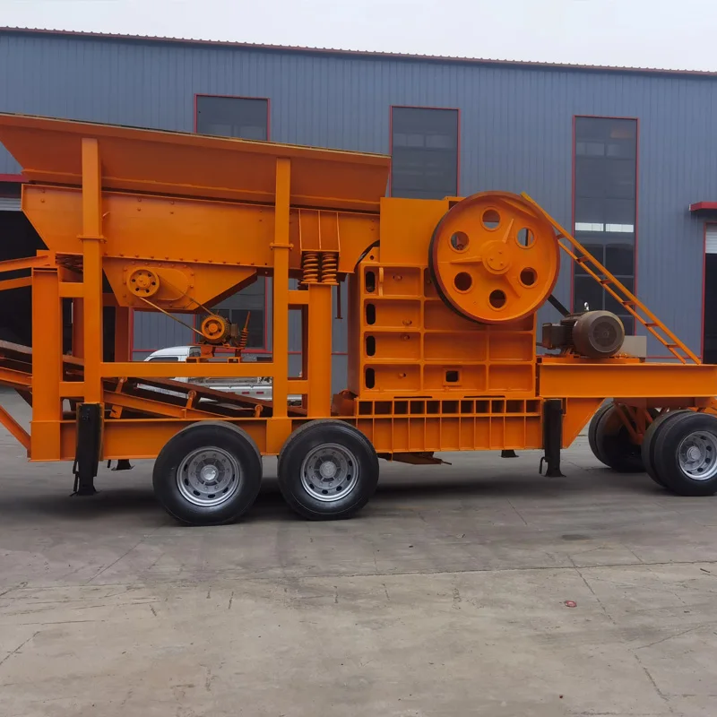 600Tph Mobile Crushers For Mining Mobile Big Jaw Stone Rock Crusher Machine For Price