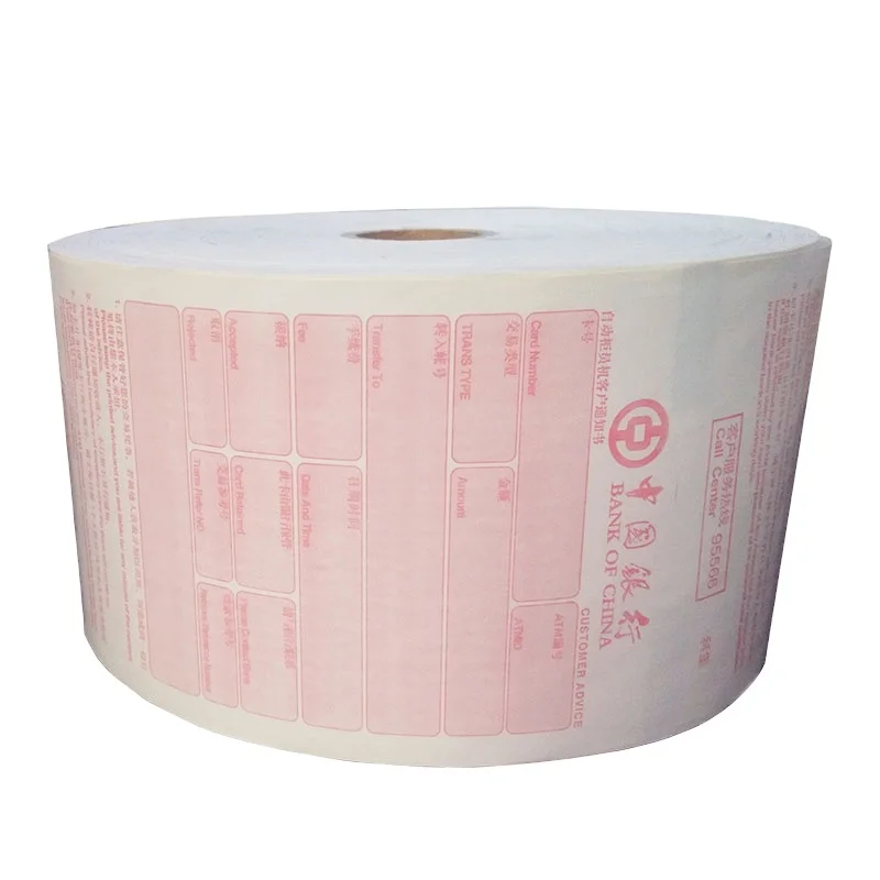 Best reviewed thermal paper used for cash register till receipt tape roll pos terminal thermal paper roll