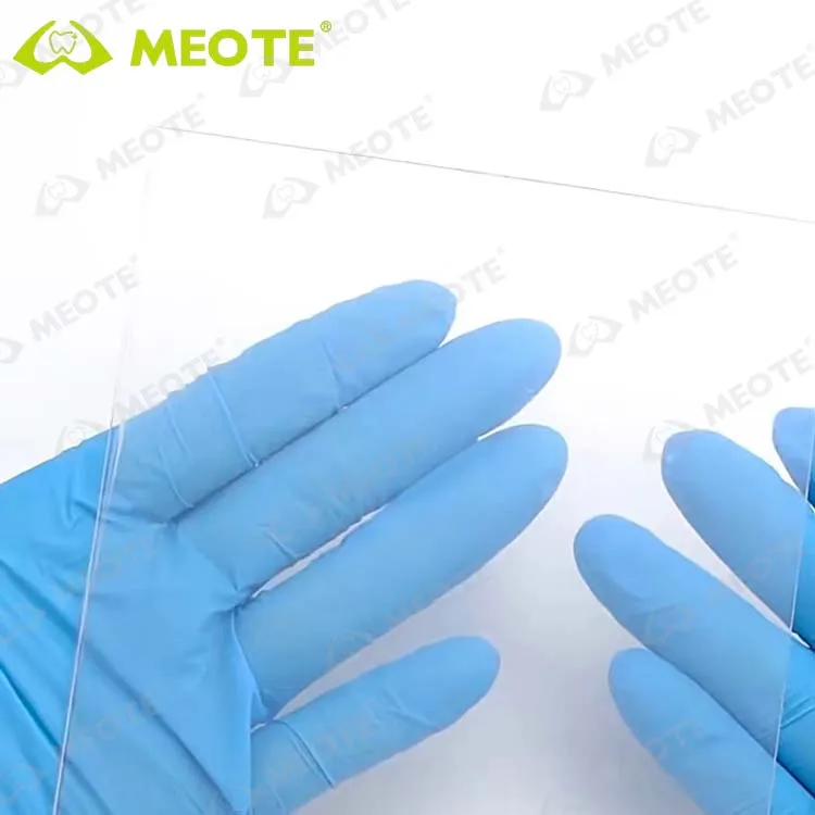 MEITE MEDICAL 1.0/1.5/2.0mm Dental Denture Model Mold Plastic Sheet/Soft Sheet/Hard Sheet Slice Vacuum Forming Sheet