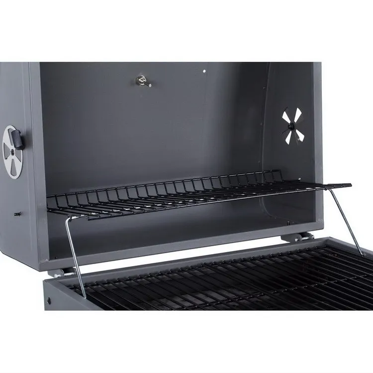 Portable Outdoor Garden Folding BBQ Charcoal Grills Trolley Party Picnic BBQ Smoker Grills High Quality Easy Assemble