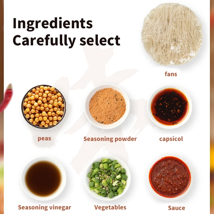 SHIZU sour powder instant Chongqing sweet potato rice noodle