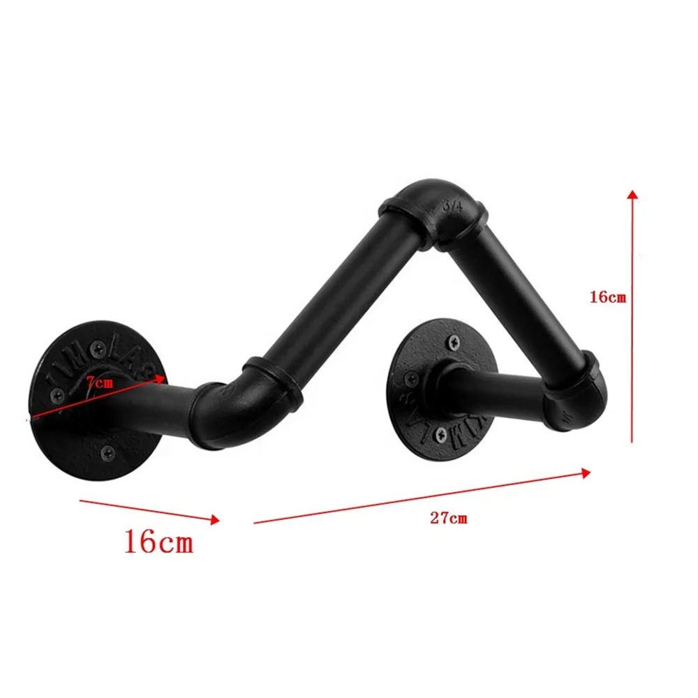 Heavy Duty Garden Water Pipe Rack Bracket Hose Storage Holders Wall Mounted Metal Hose Hook
