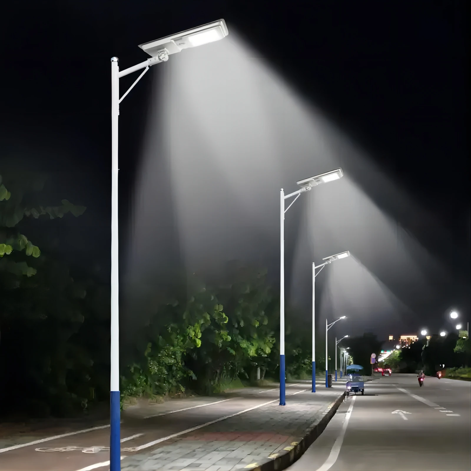 High Class Smart Integration Ip65 Remote 200W 300W 400W LED Street Solar Lights
