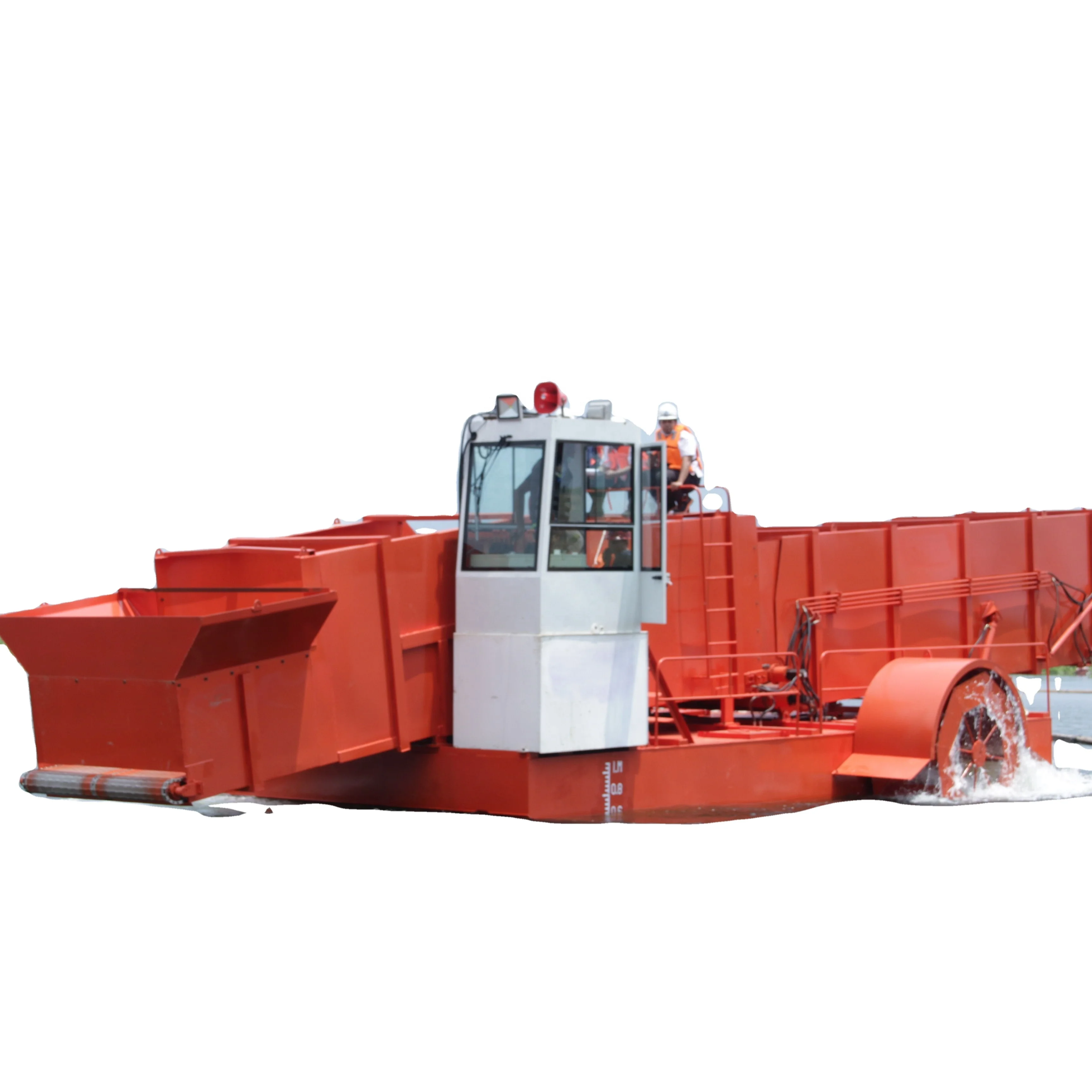 Aquatic Plant Barge For River Weed Transportation