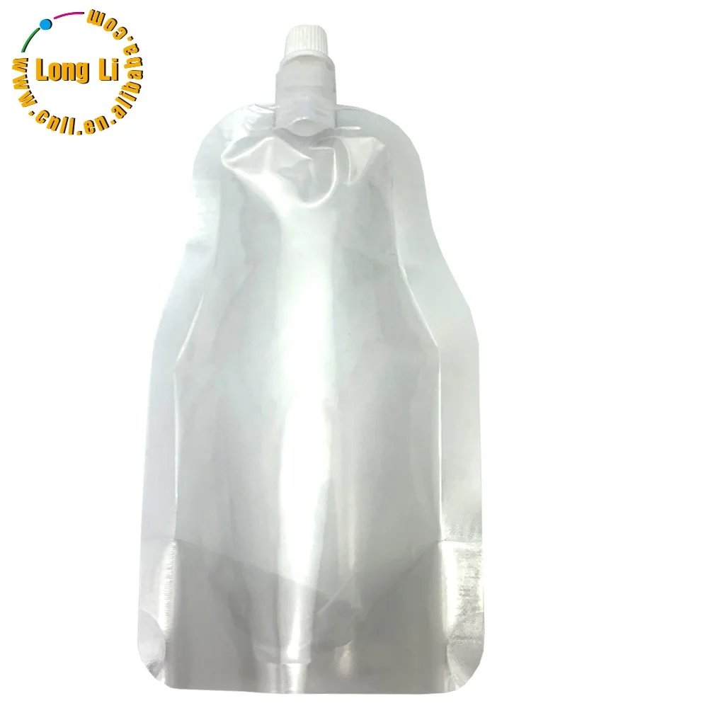 Eco friendly disposable food liquids drink milk powder package stand up pouch