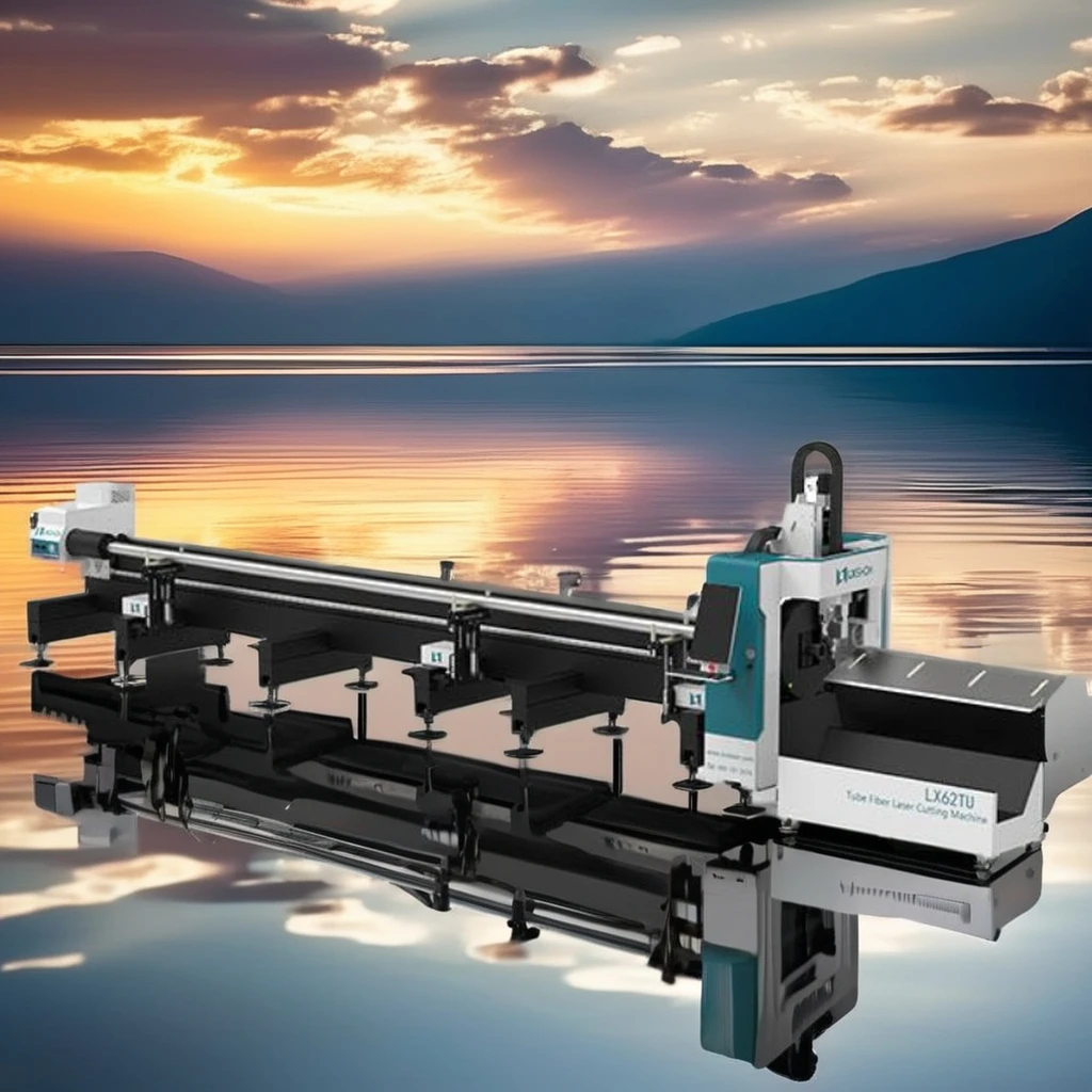 Efficient And Popular Automatic Steel Pipe Laser Cutting Machine Small Diameter Aluminium Tube Laser Cut Machine