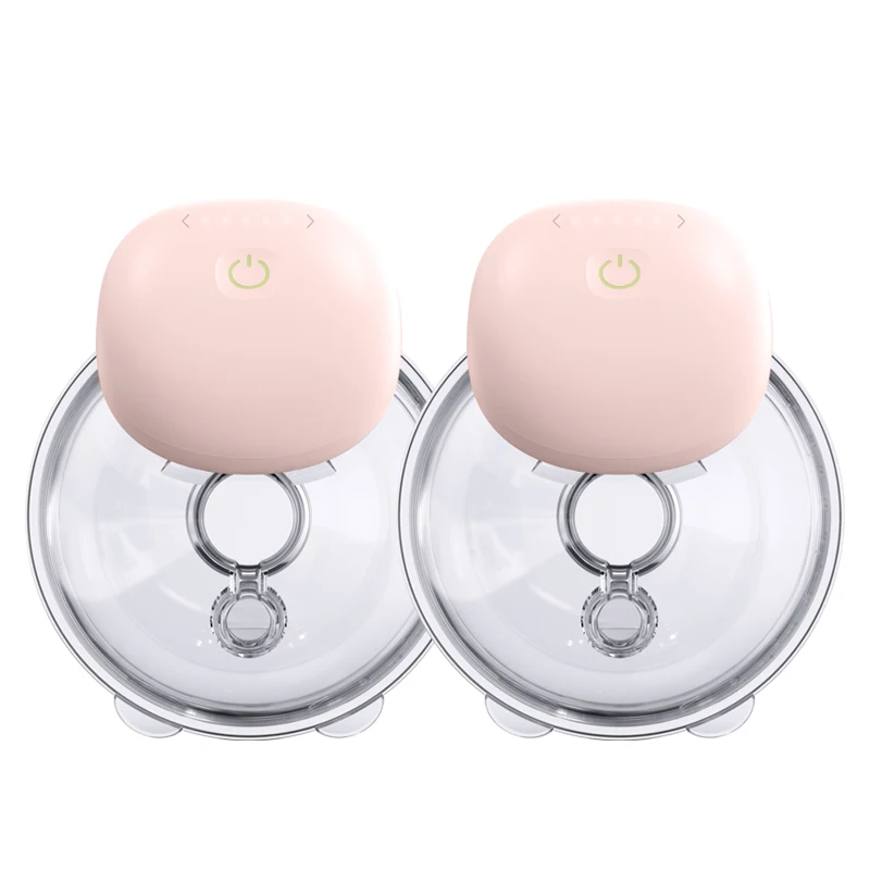 Manufacturer electric breast pump best selling double wearable breast pump handy portable breast milk pump silicone shield
