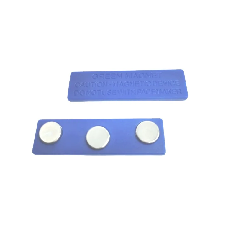 Hot-selling Magnet Metal Name Plate Breastplate Buckle Office Work Card Plastic Nameplate Magnets Metal Badge Magnet