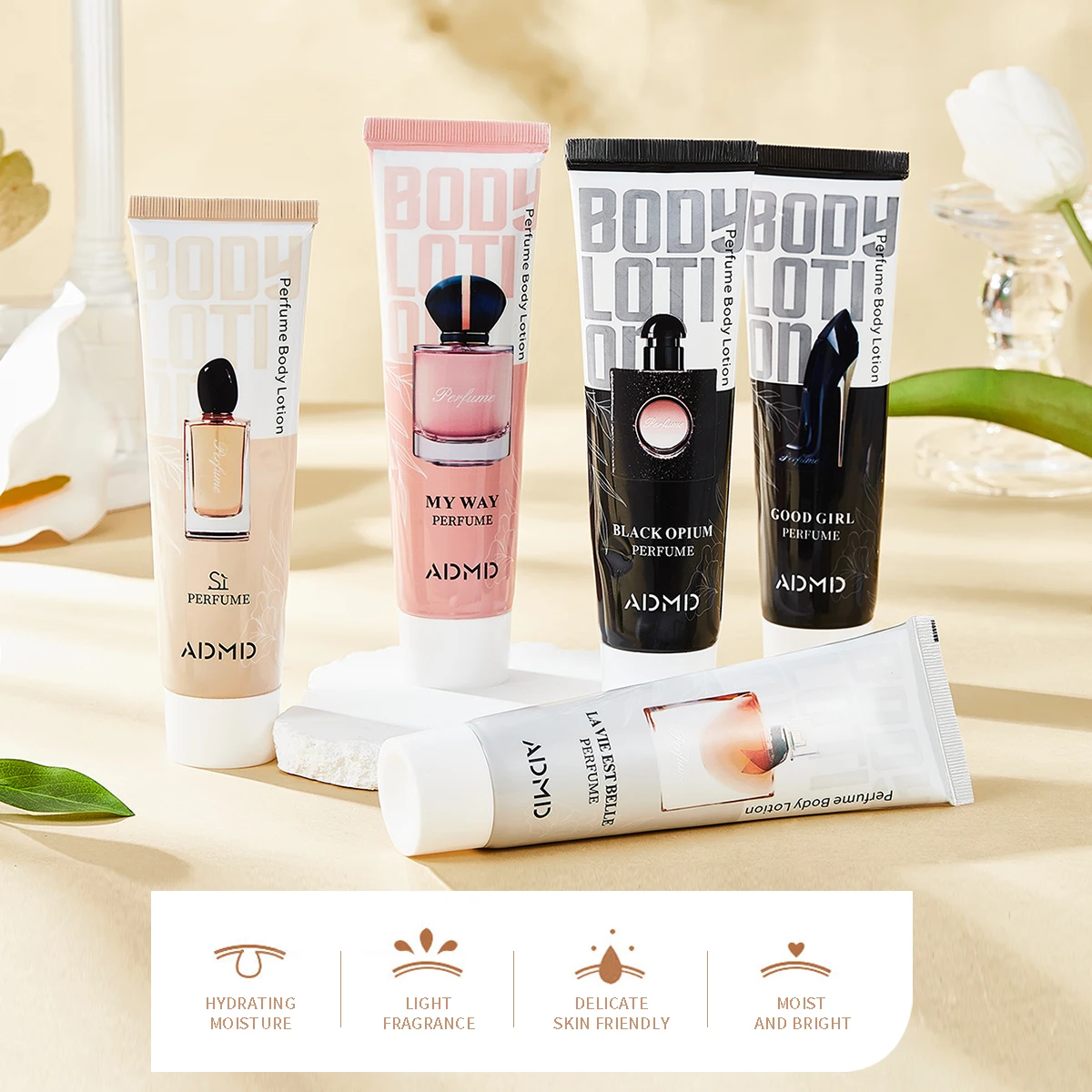 Factory Fragrance Moisturizer Body Lotion 150ml OEM Customization Body Cream Skincare Nourishing Wholesale Quantity Body Butter