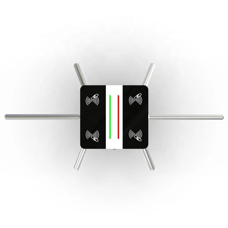 Double Arm Vertical Tripod Turnstile Gate for Gym Turnstile Access Control of Pedestrian Passage