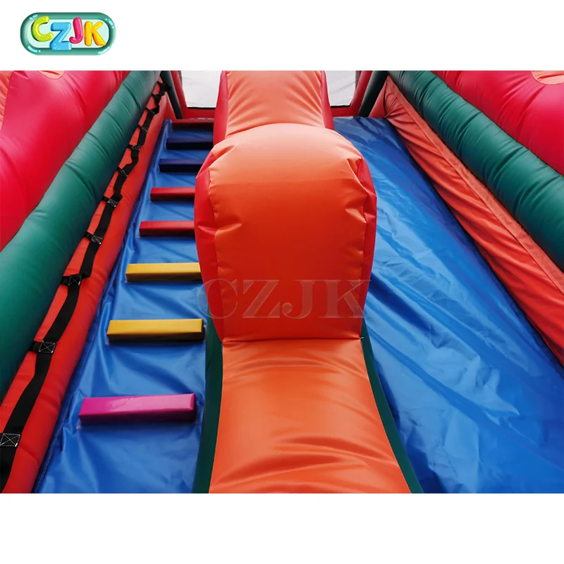 18 ft commercial wet dry orange water slide inflatable pool slide sea breeze wave inflatable water slide