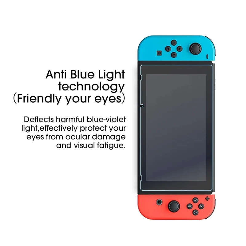 2-Pack Amazon Hot Sell 0.33mm 2.5D Switch Oled Tempered Glass Screen Protector For Nintendo Switch Oled