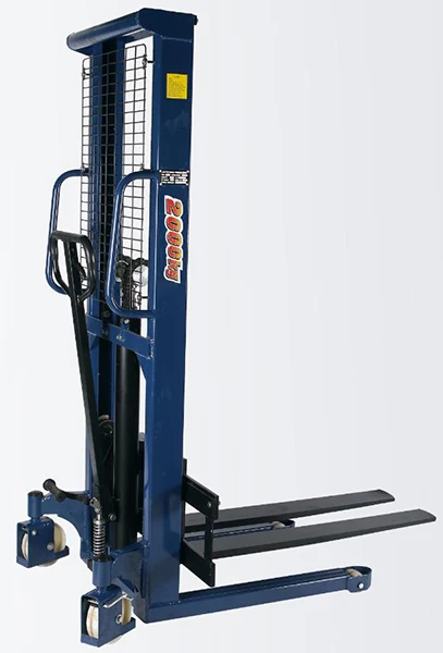 1000KG Hydraulic Manual Stacker Factory price Manual Hydraulic small stacker manual mini stacker