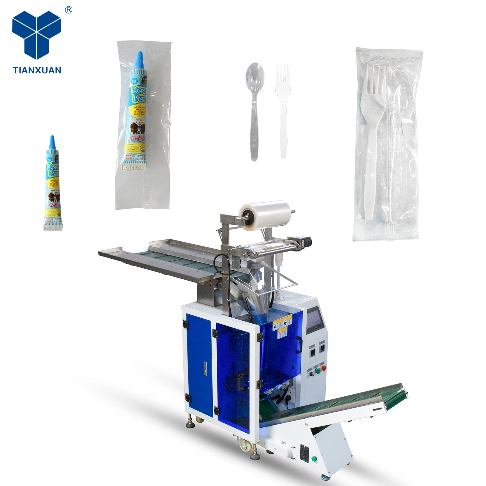 Bag Packing Machine Sealer Semi-automatic Manufacturer Custom Colloid Plastic Button Pin Hardware Plastic Tray Sealing Machine