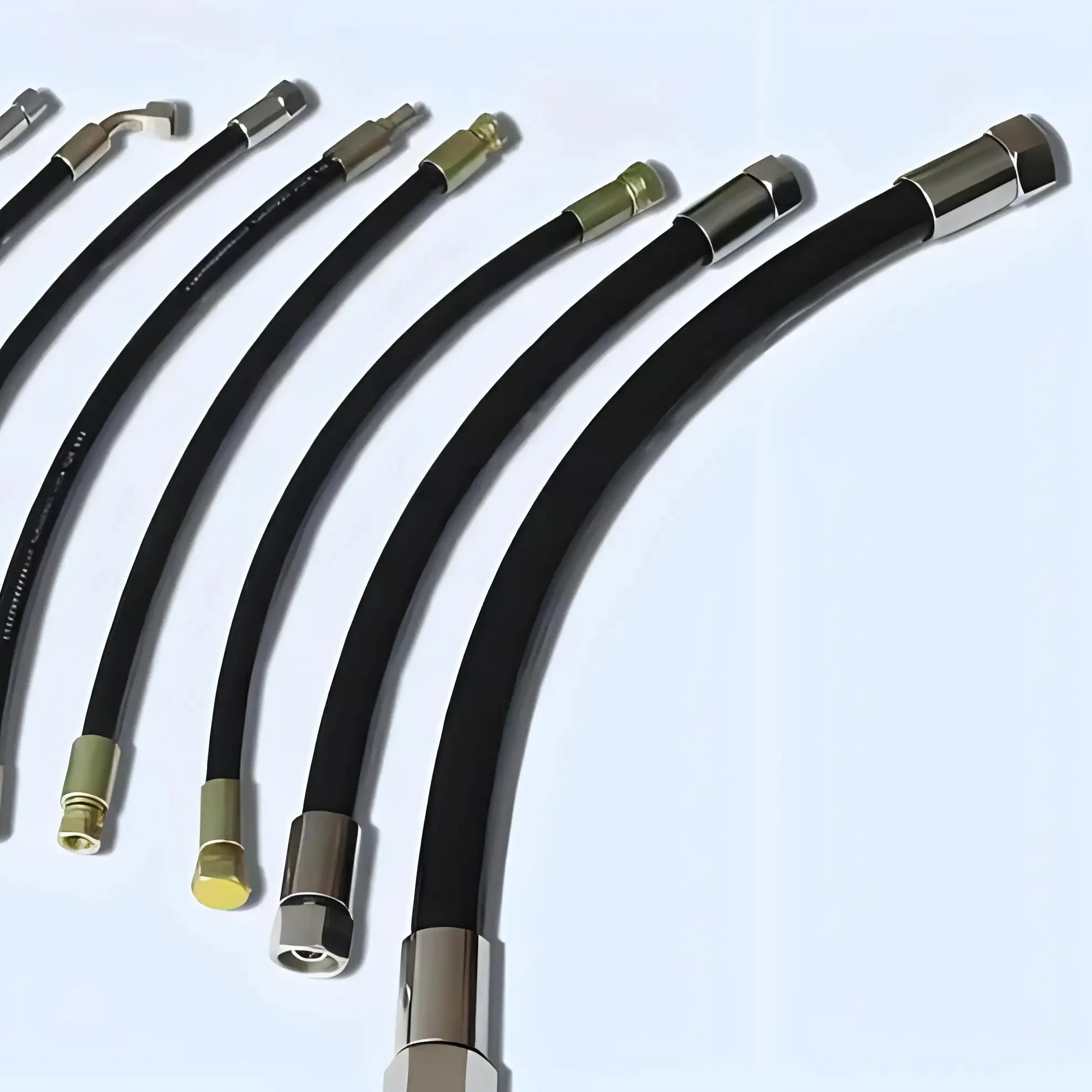 Hydraulic High Quality Flex Durable Bendy High Resistant Pressure Air Discharge Steam Industrial Rubber Hose