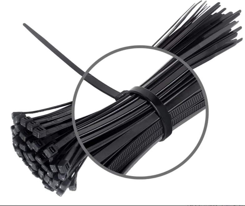 Approved High Quality Custom Manufacturer Strong 3x200 Releasable Cable Ties Cable Zip Tie