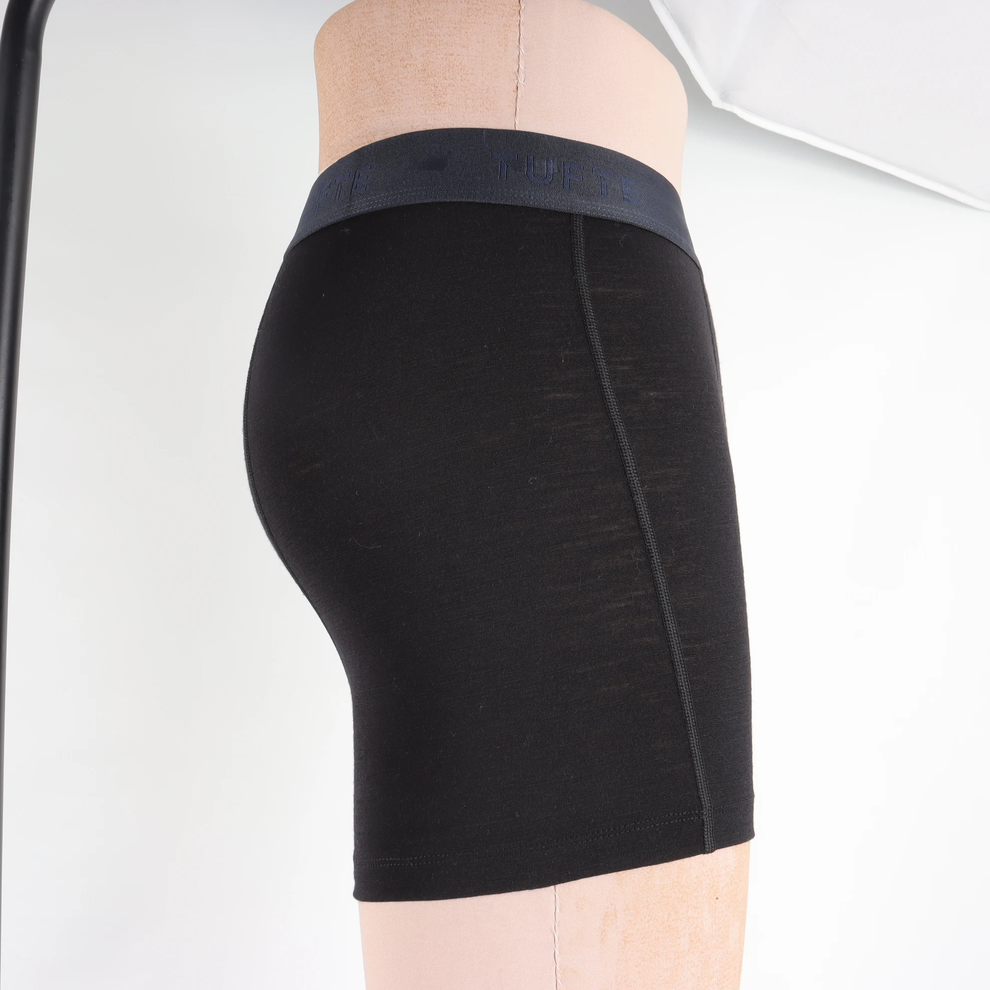 Customer logo merino wool underwear mens boxer brief with high quality merino wool fabric