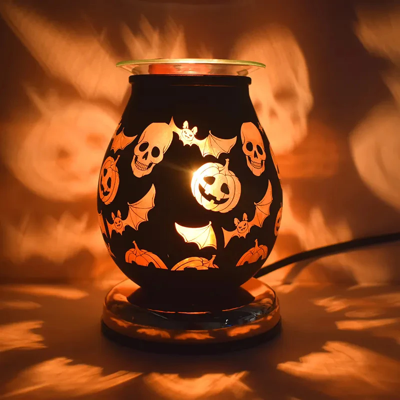 customize electric wax melter candle warmer gift set silicone wax warmer electric wax burner for melts