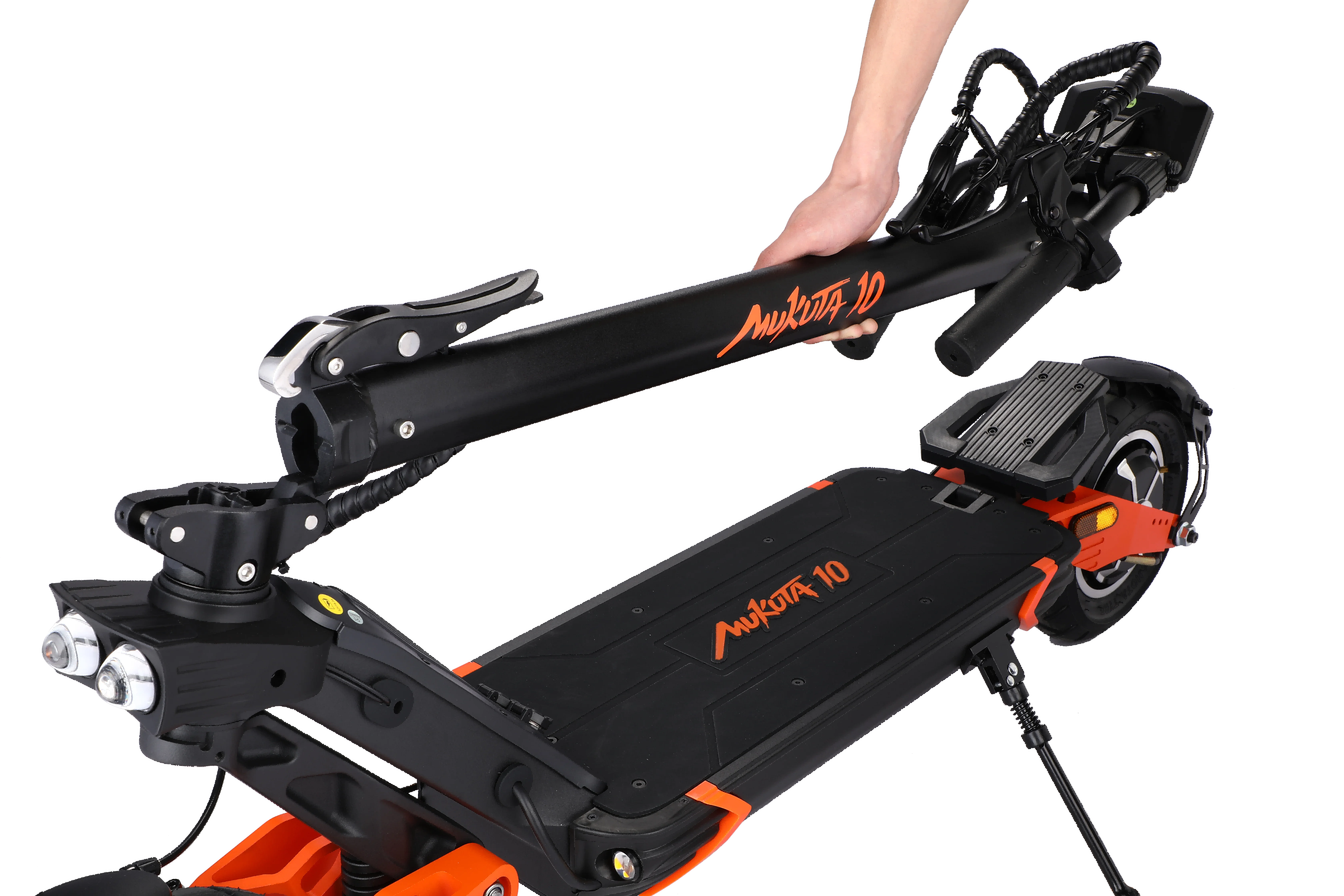 10 Inch Tire 1000W Rear Motor 52V 18.2AH Lithium Battery Long Range Adults Electric Step Scooter
