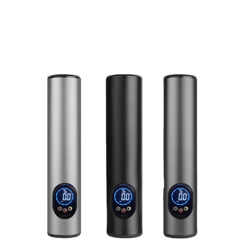 Беспроводной электрический воздушный мини-насос 12 В 150 фунтов/кв. Дюйм насос для автомобильных и велосипедных шин Ручной цифровой портативный автомобильный